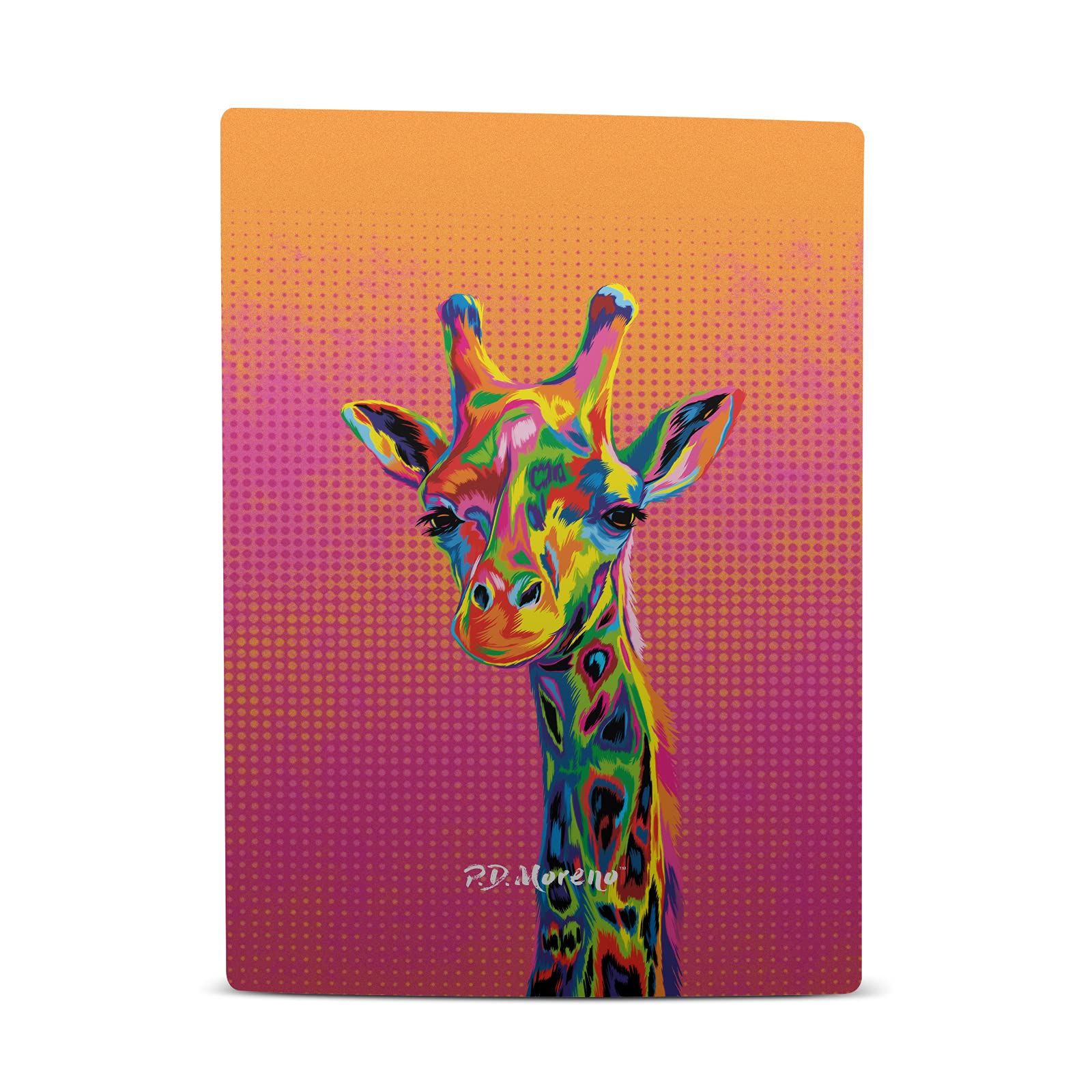 Head Case Designs Officially Licensed P.D. Moreno Giraffe Animals II Vinyl Faceplate Sticker Gaming Skin Case Cover Compatible with Sony Playstation 5 PS5 Digital Edition Console