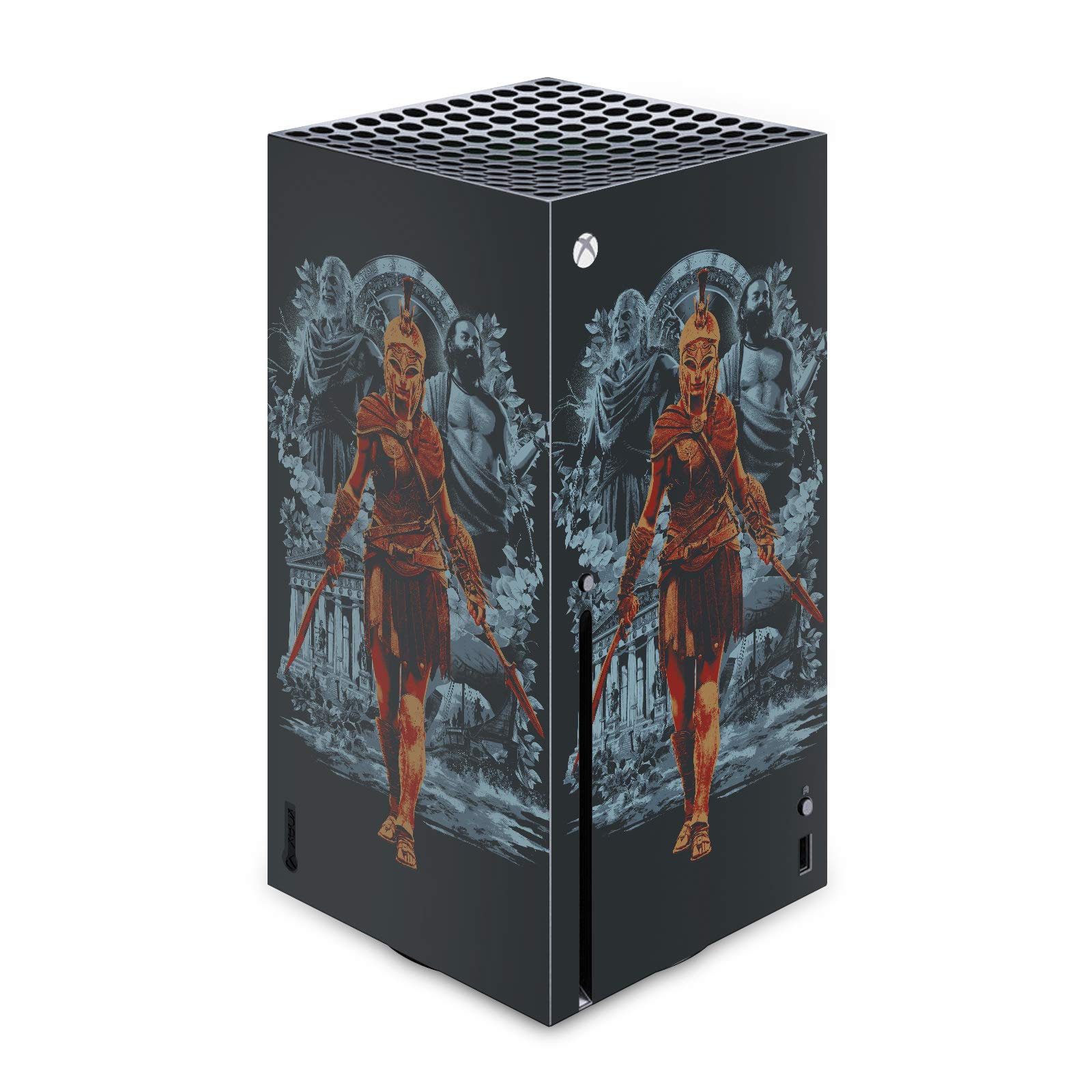 Head Case Designs Officially Licensed Assassin's Creed Kassandra Vine Odyssey Artwork Matte Vinyl Sticker Gaming Skin Case Cover Compatible with Xbox Series X Console