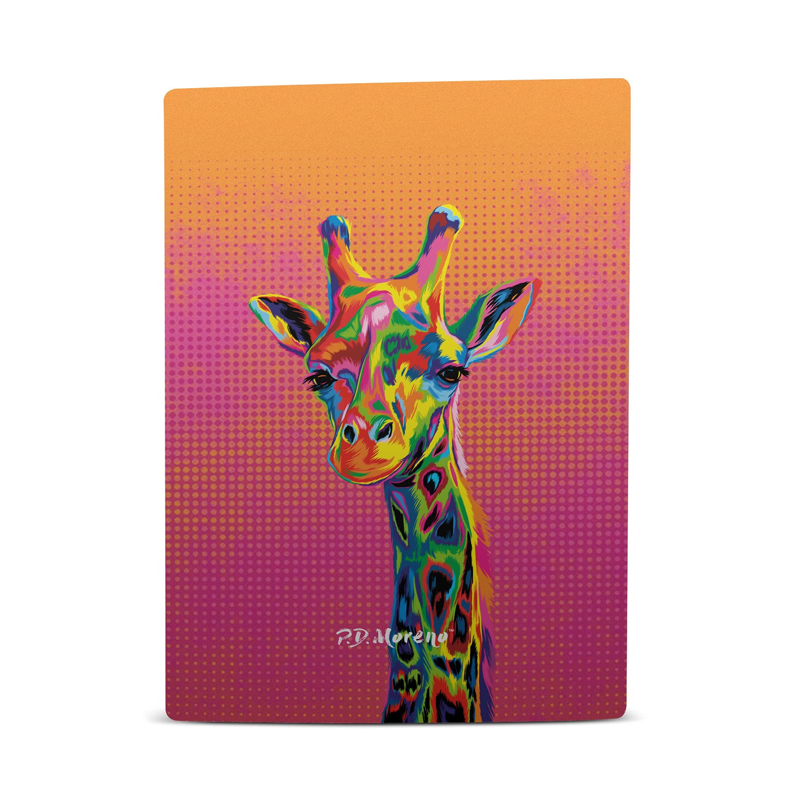 Head Case Designs Officially Licensed P.D. Moreno Giraffe Animals II Vinyl Faceplate Sticker Gaming Skin Case Cover Compatible with Sony Playstation 5 PS5 Digital Edition Console