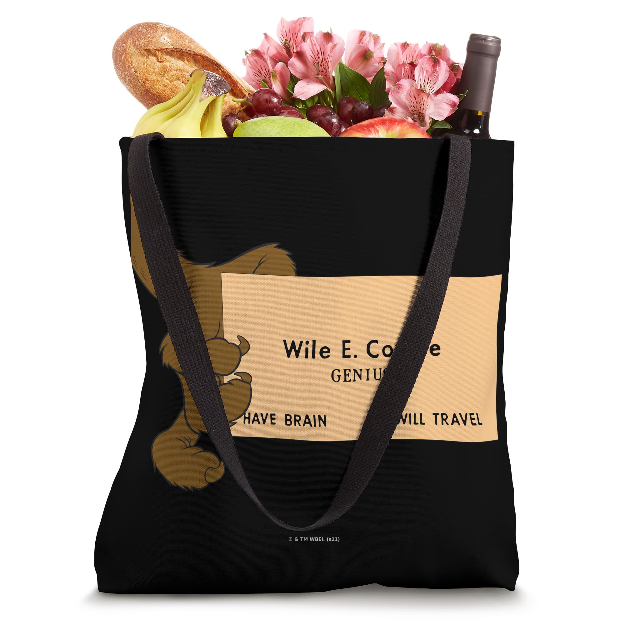 Looney Tunes Wile E. Coyote Genius Tote Bag