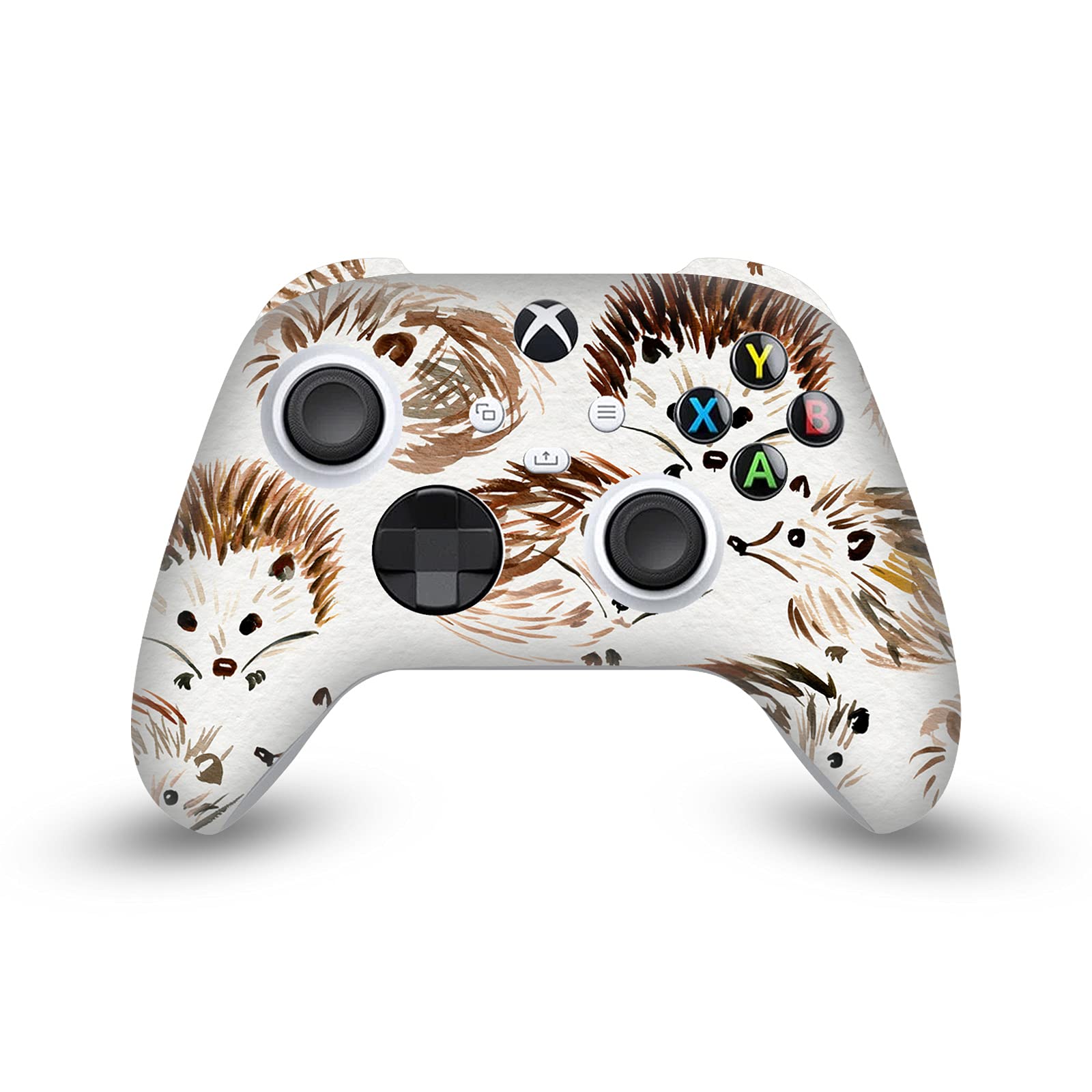 Head Case Designs Officially Licensed Cat Coquillette Hedgehogs Art Mix Matte Vinyl Sticker Gaming Skin Case Cover Compatible with Xbox Series X / S Controller