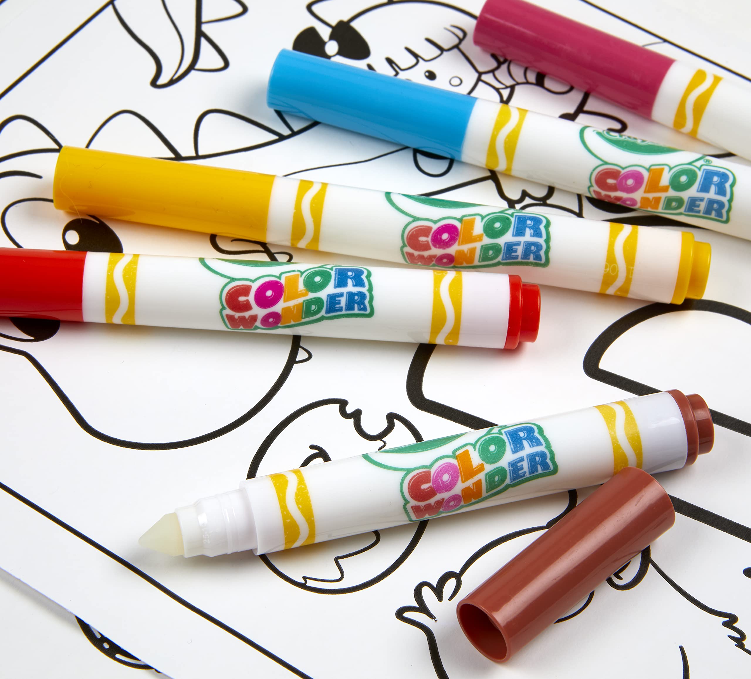 Crayola Color Wonder Alpha Pets, Mess Free Coloring for Toddlers, Alphabet Coloring Pages, Gift for Toddlers, Ages 3, 4, 5 [Amazon Exclusive]