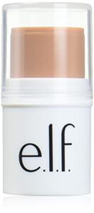 e.l.f. bite-size lip balm, moisturizing formula for smoother & softer lips, mini tinted chapstick, coconut, 0.13 oz