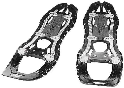 TSL Symbioz Hyperflex Step-in Snowshoes for Hiking and Snowshoeing - Titan Black - Small