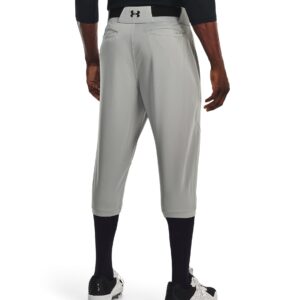 Under Armour Men's Utility Baseball Knicker 22, (075) Baseball Gray / / Black, Small