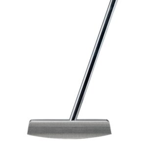 bell ii n-410 no-offset center shaft jumbo/oversize blade golf putter + winn dri-tac dark gray jumbo grip (right, 34)