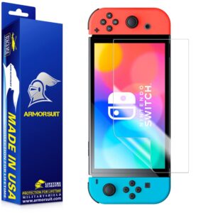 ArmorSuit (2 Pack) Screen Protector for Nintendo Switch OLED 2021 Max Coverage Anti-Bubble HD Clear MilitaryShield Film