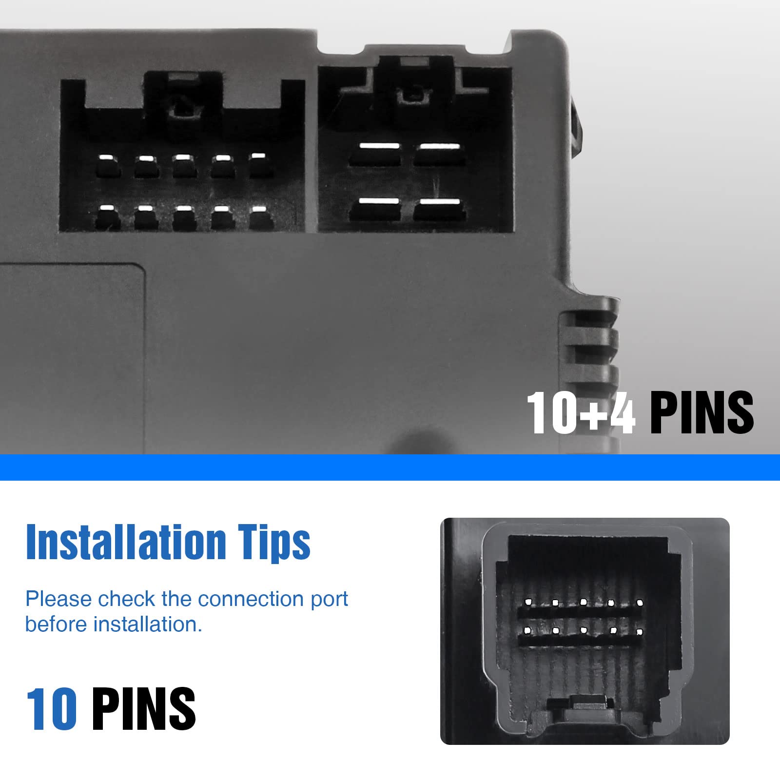 A-Premium Trailer Brake Controller Module with Switch Kit Compatible with Ram 1500 2500 3500 4500 5500 2016-2018, 1500 Classic 2019-2021, Replace # 82215040AB