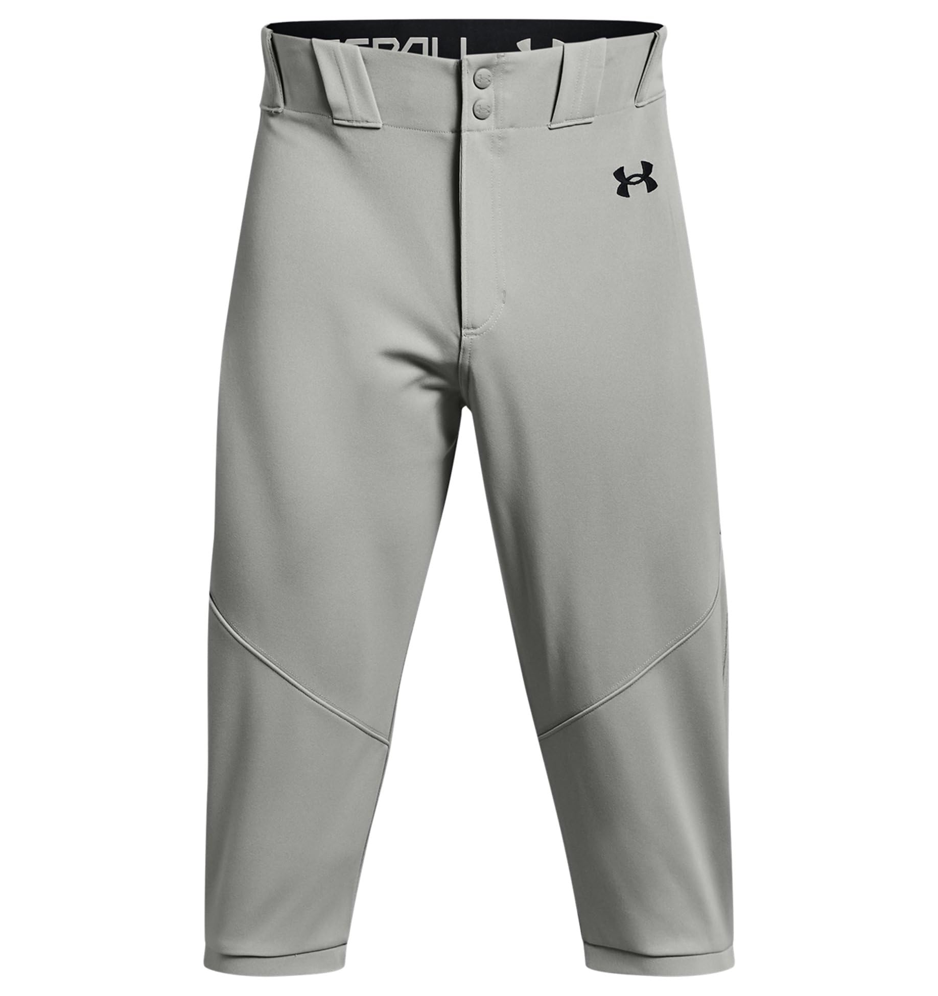 Under Armour Men's Utility Baseball Knicker 22, (075) Baseball Gray / / Black, Small