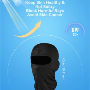 12 Pieces Sun Protection Balaclava Full Face Cover Sun UV Protection Face Protective Cover for Outdoor Sports (Popular Color,Popular Style)