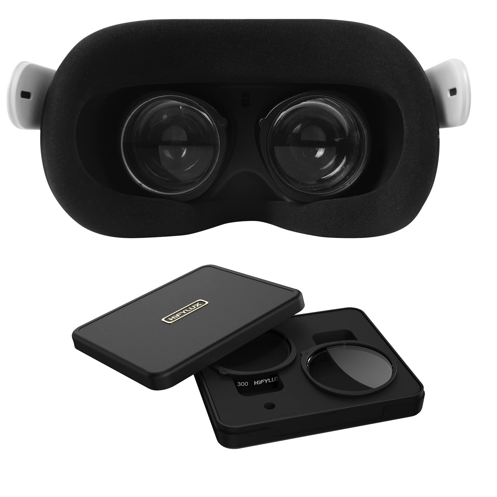 Myopia Glasses Lens Compatible with Oculus Quest 2 VR Headset accessories , customized Frame Plus Protecting Lens Combination 1 Pair (- 1.00)