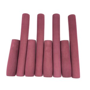 EVA Foam Grips for Fishing Rods, Select Your Size and Color Maroon 8 Pack 9.875 and 5.5 Varies