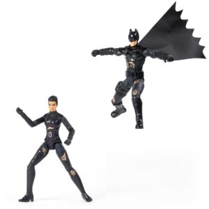 The Batman 2022 Movie Series Selina Kyle Chase Set with Batman and Motorcycle