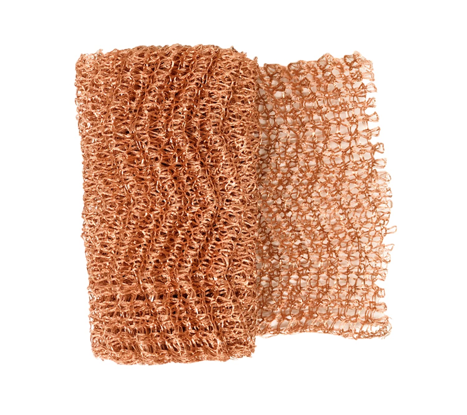 Copper Mesh,Pure Copper Wire Mesh, Hole and Gap Filler, Sturdy and Durable, Suitable for Gardens and Houses, Size 3.8" x 40"（1 Roll)