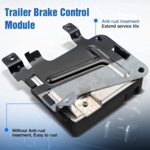 A-Premium Trailer Brake Controller Module with Switch Kit Compatible with Ram 1500 2500 3500 4500 5500 2016-2018, 1500 Classic 2019-2021, Replace # 82215040AB