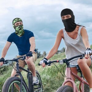 12 Pieces Sun Protection Balaclava Full Face Cover Sun UV Protection Face Protective Cover for Outdoor Sports (Popular Color,Popular Style)