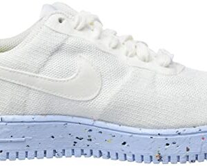 Nike Air Force 1 Crafter Flyknit Womens Trainers DC7273 Sneakers Shoes (UK 6.5 US 9 EU 40.5, White Pure Platinum 100)