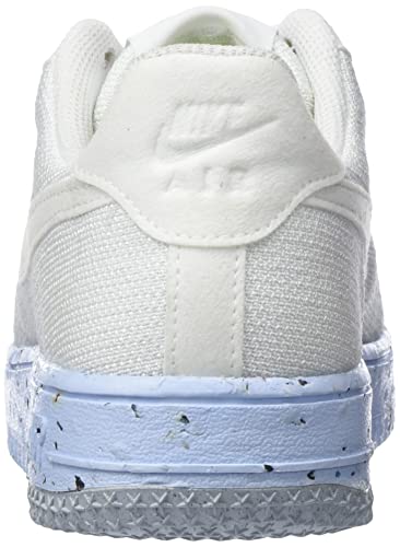 Nike Air Force 1 Crafter Flyknit Womens Trainers DC7273 Sneakers Shoes (UK 6.5 US 9 EU 40.5, White Pure Platinum 100)