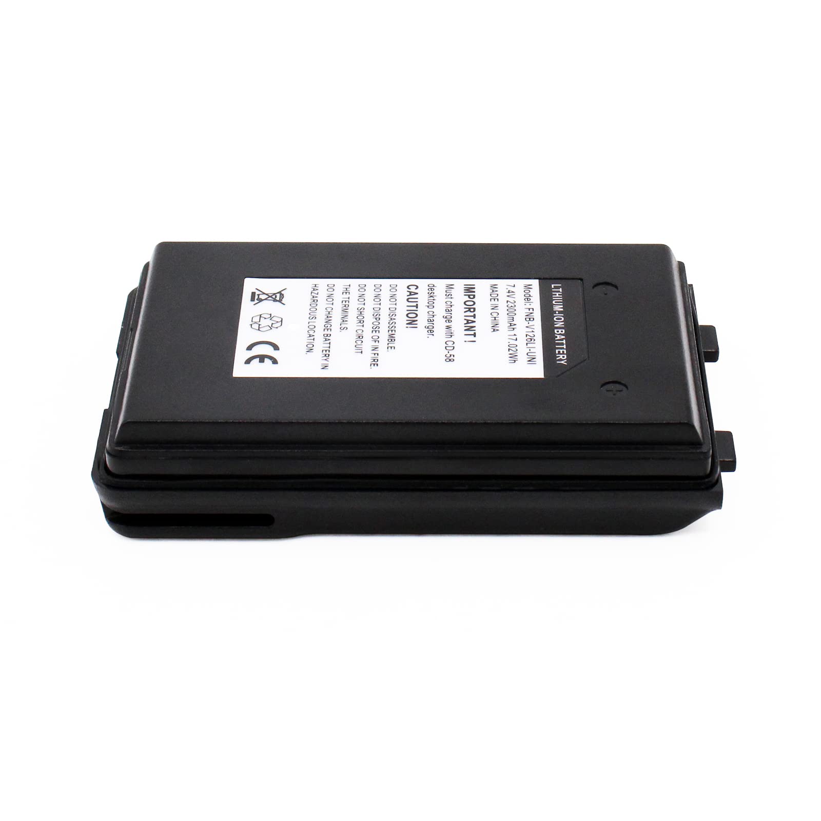 IFREQTECH FNB-V126LI-UNI 2300mAh Battery for Motorola/Vertex Standard VX-160 VX-180 VX-414 VX-417 VX-424 VX-427 VX-410 VX-420 two Way Radio Rechargeable Battery FNB-V67L FNB-V94LI