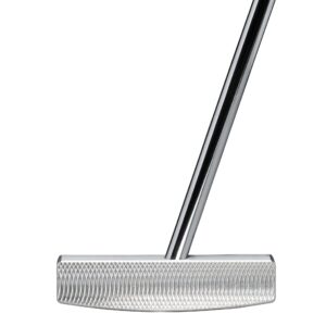 bell iv n-390 no-offset center shaft full-mallet golf putter + winn dri-tac dark gray midsize grip (right, 37)