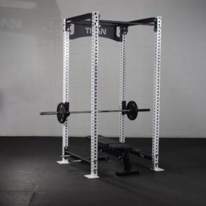 Titan Fitness 35 LB Single Black Grip Plate, Cast Iron and Rubber Coating, Sold as a Single Plate