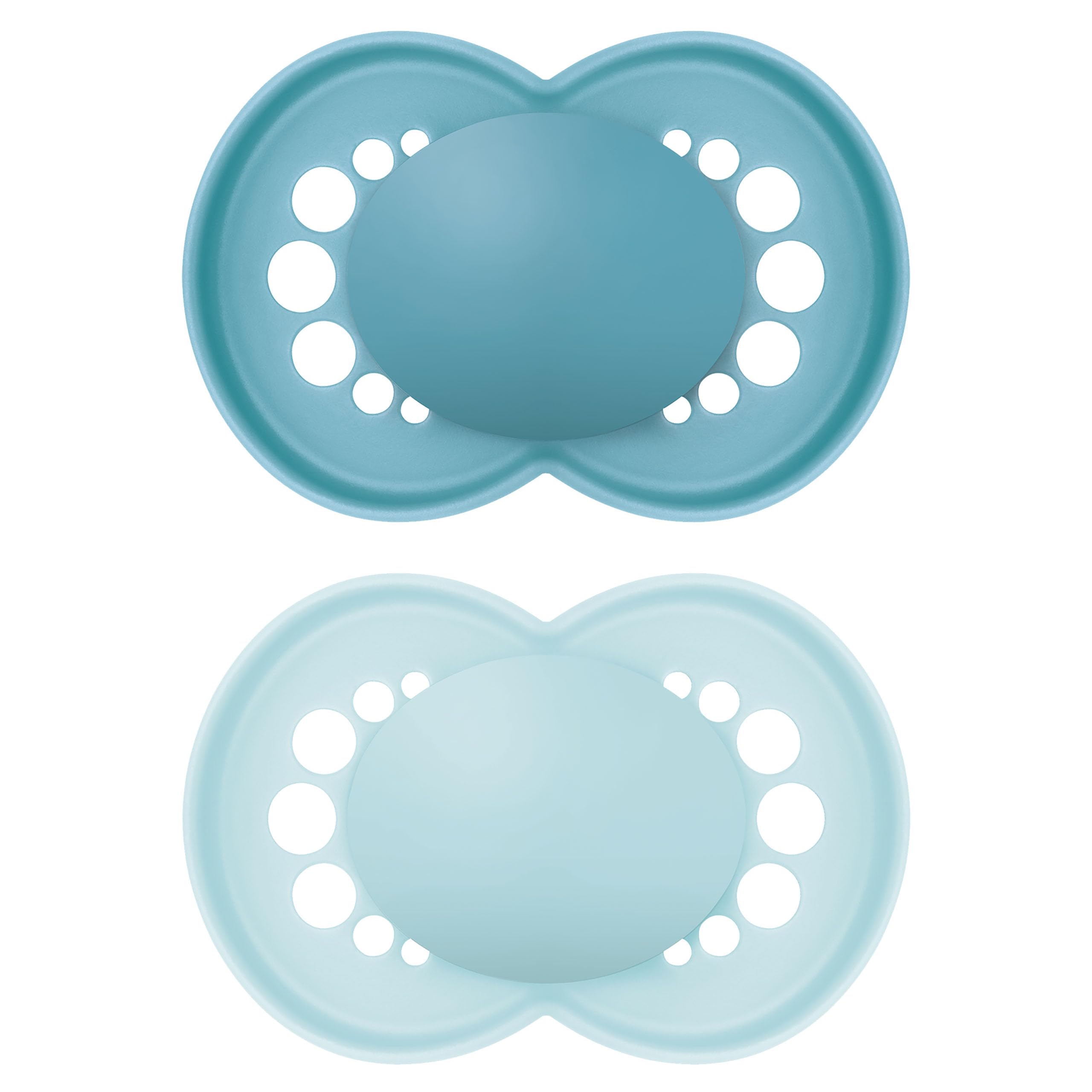 MAM Original Matte Baby Pacifier, Nipple Shape Helps Promote Healthy Oral Development, Sterilizer Case, 2 Pack, 16+ Months, Boy,2 Count (Pack of 1)