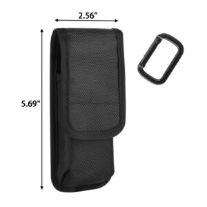 Xxerciz Stun Gun Case Stun Gun Holster Nylon Belt Storage Pouch Lightweight Protective Case Cover for Stun Gun (Stun Gun is not Included)