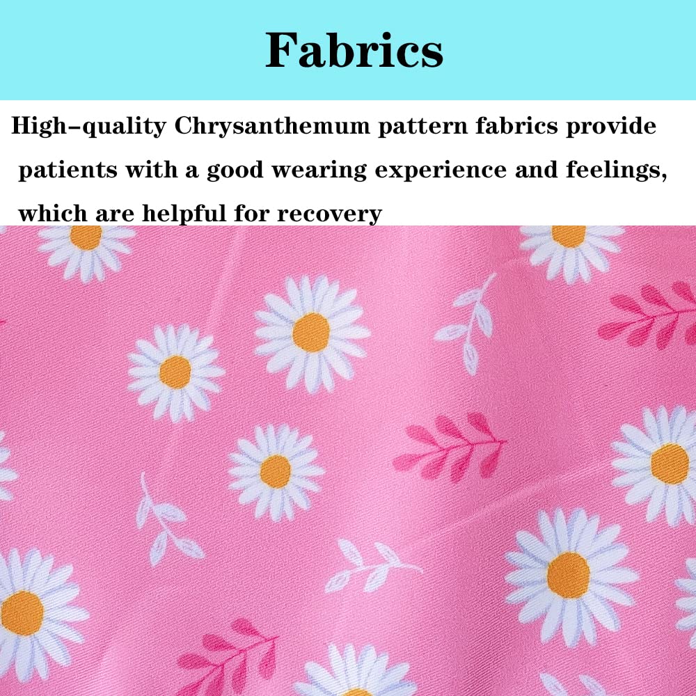 Ledhlth Chrysanthemum Kids Arm Sling for Girls Pink Toddler Shoulder Sling for Shoulder Injury Children Elbow Sling for Broken Arm Padiatric Wrist Sling for Broken Collarbone (Kids S)