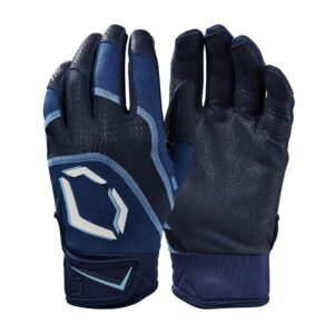 EvoShield Youth Khaos Batting Gloves - Navy, Medium