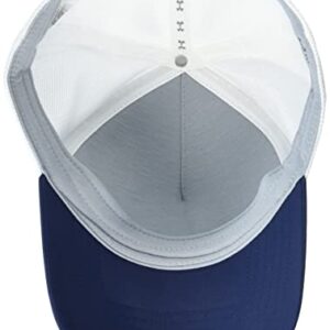 Under Armour Men's Freedom Trucker Hat , (409) Academy / White / White, One Size Fits All