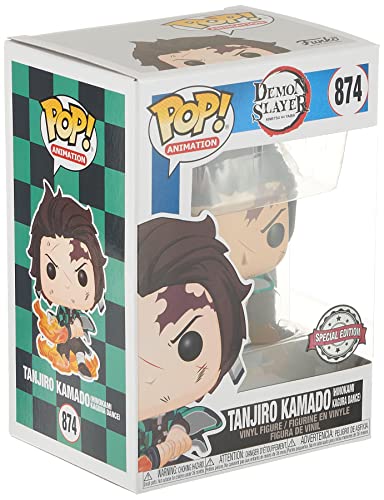 Funko Pop Demon Slayer Tanjiro Kamado with Flaming Blade