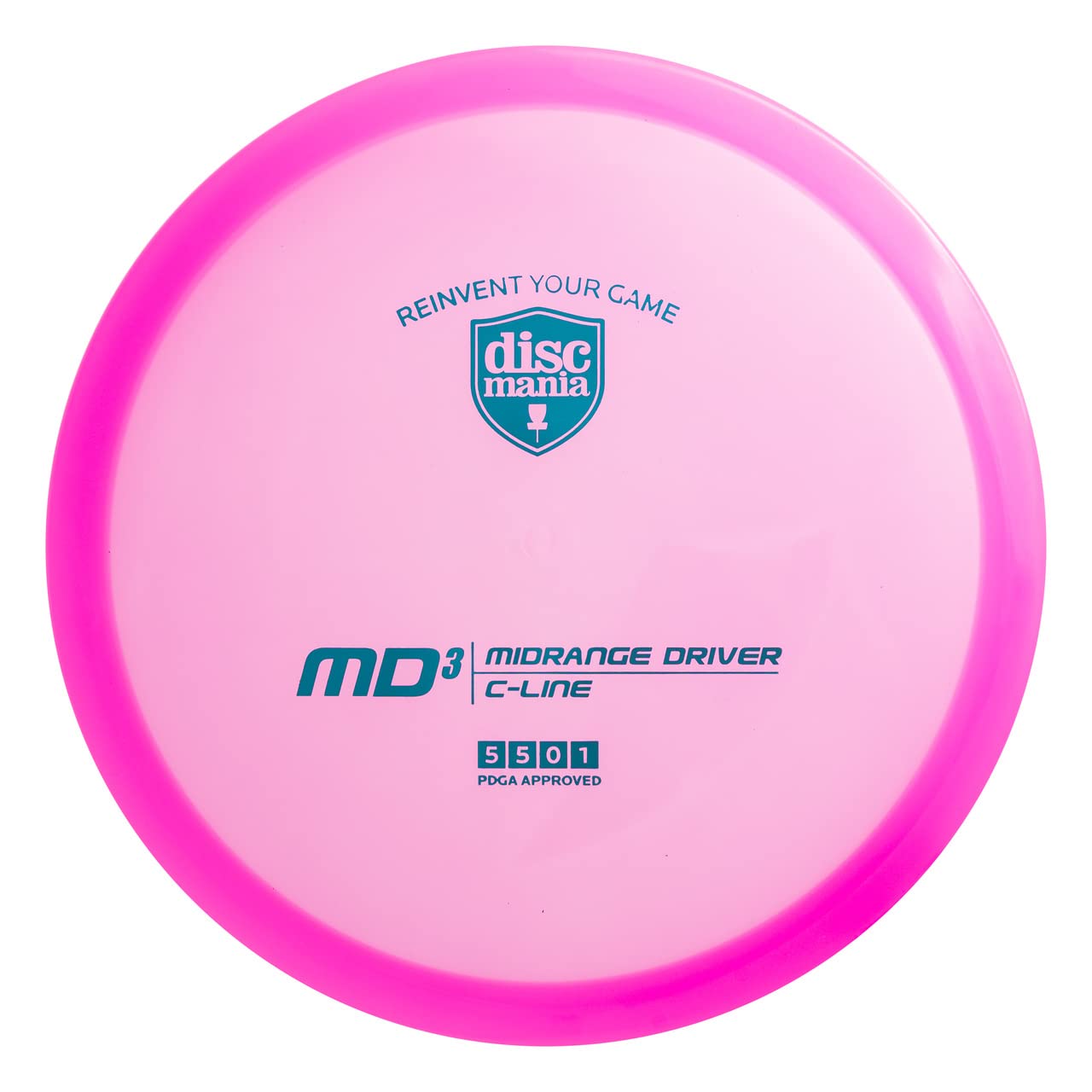 Discmania C-Line MD3 Disc Golf Mid-Range Driver – Colors Will Vary (177-180g)