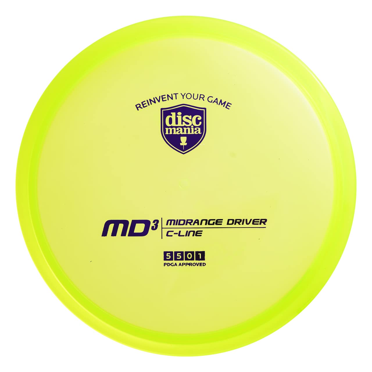 Discmania C-Line MD3 Disc Golf Mid-Range Driver – Colors Will Vary (177-180g)