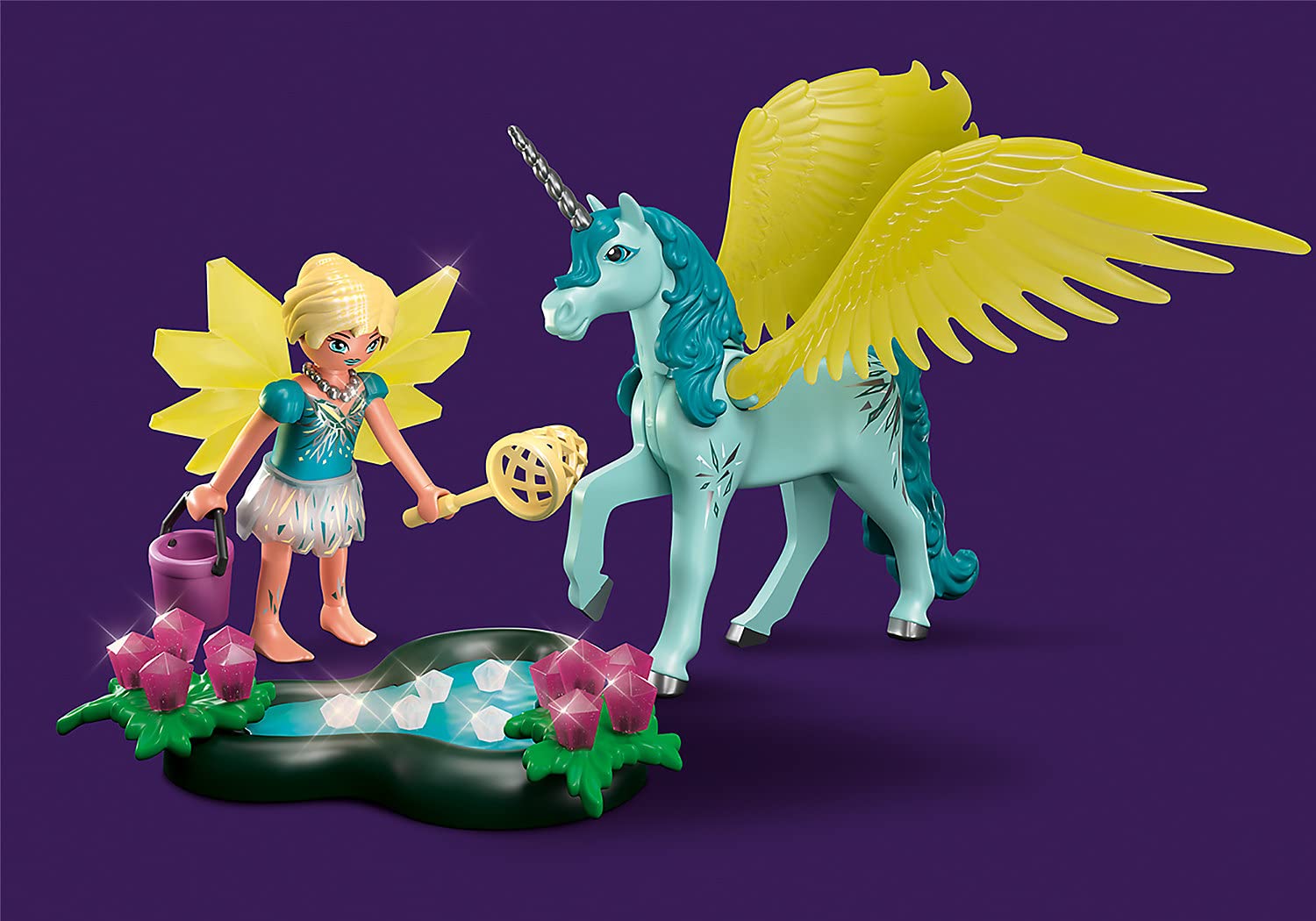 Playmobil Adventures of Ayuma Crystal Fairy with Unicorn