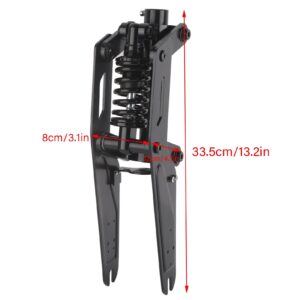 Scooter Suspension Fork, Professional Stainless Steel Scooter Front Fork Shock Absorber Replacement, High Density Durable Front Fork Shock Absorption Kit for Xiaomi: M365 M365 Pro, Electric Scooter