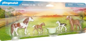 playmobil icelandic ponies with foals