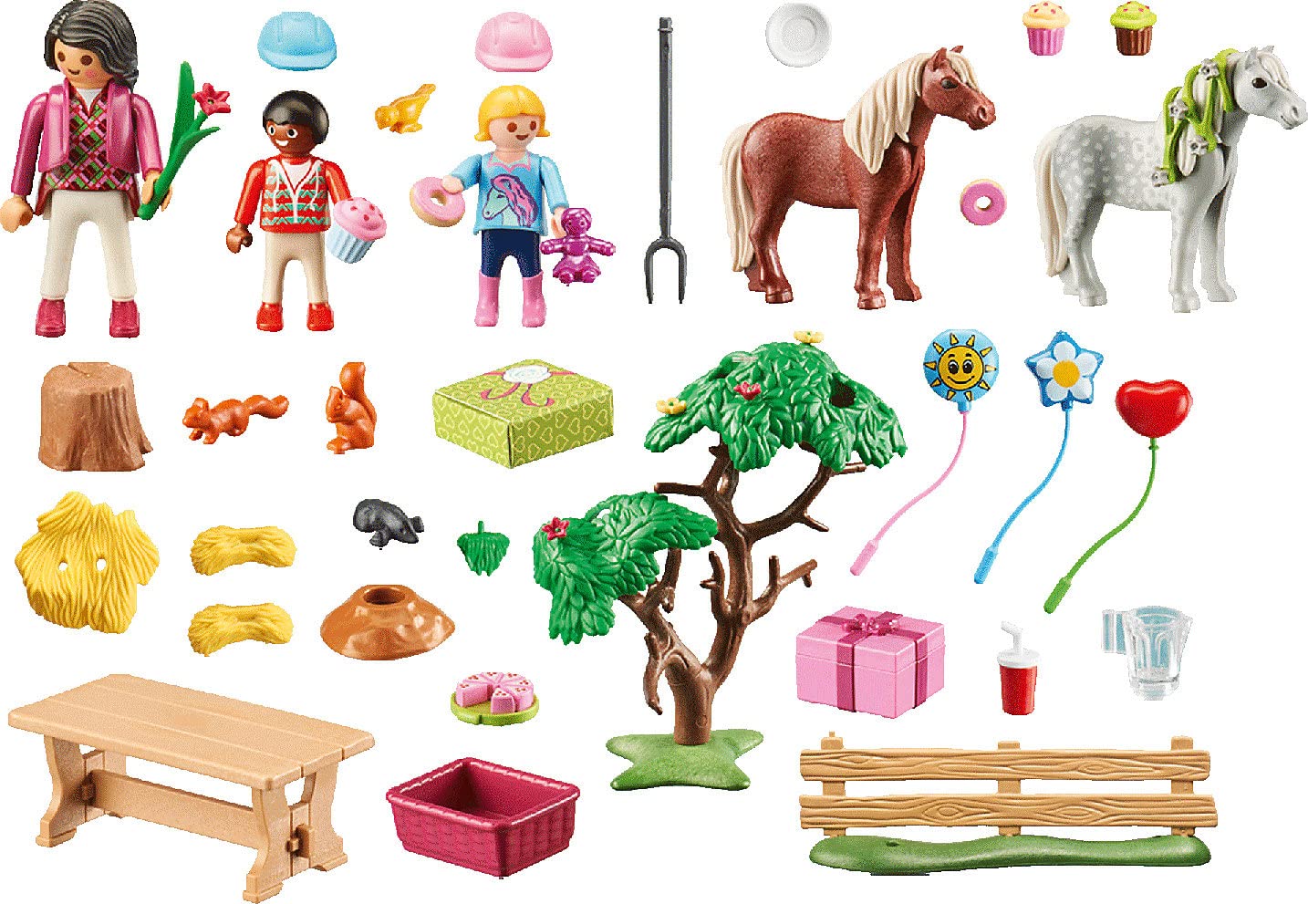 Playmobil Pony Farm Birthday Party