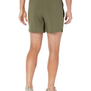 Under Armour Men's Tactical Academy 5" Short, (390) Marine OD Green / / Marine OD Green, Large