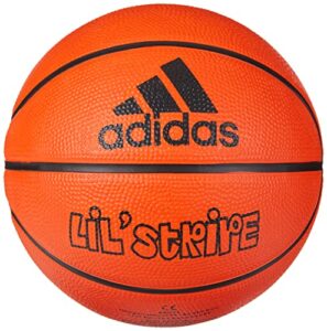 adidas unisex-adult lil stripe mini ball, basketball natural/black, 3