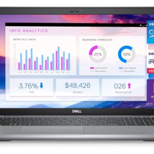 Dell Newest Latitude 5520 Business Laptop, 15.6" FHD IPS Anti-Glare Display, i5-1145G7 vPro, 32GB RAM, 512GB SSD, IR Camera, Backlit Keyboard, WiFi 6, Thunderbolt 4, Win 11 Pro