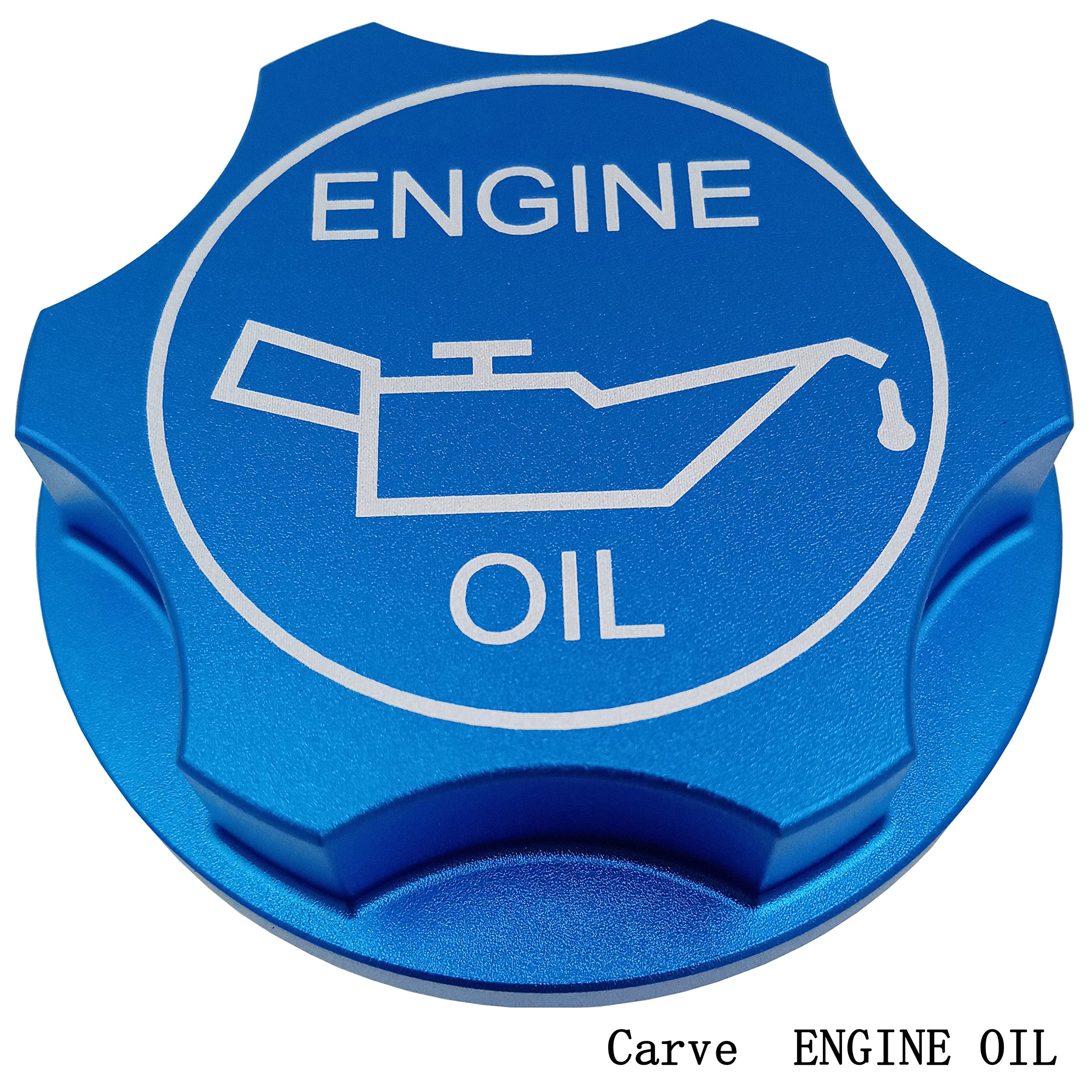 kweiny Engine Oil Filler Cap Aluminum Compatible with Ford Lincoln Mercury 1993-2010 Some Models