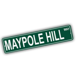 alaska mountains pick your mountain compatible/replacement for maypole hill united states mountain aluminum metal tin street sign style home decor for man cave poker tavern game room