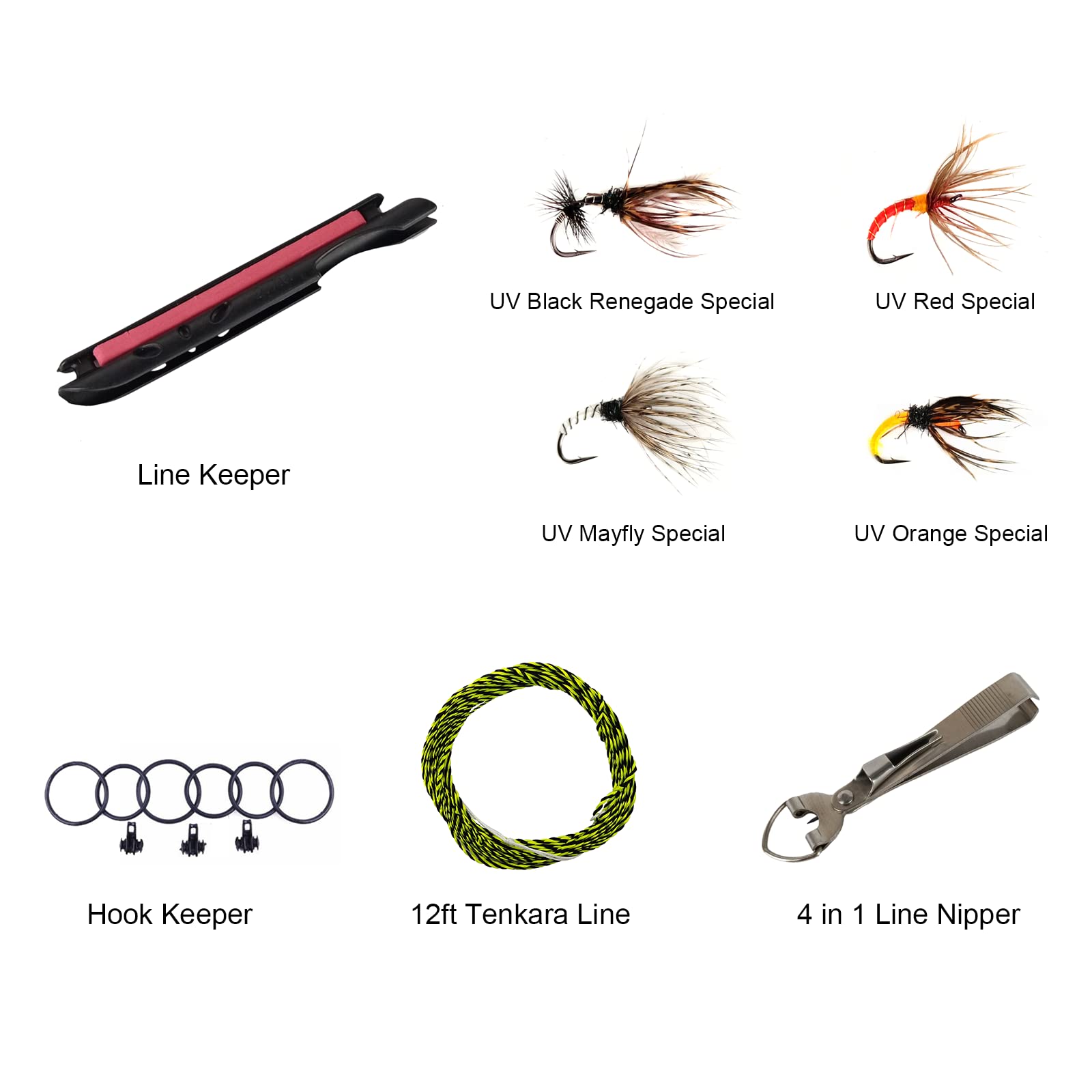 Aventik Tenkara Rods Pro IM12 Nano 6:4 Action Mini Sizes All Water Conditions Quality Carbon Tube Packing, Extra Spare Sections Included, Tenkara Fly Rods (9'0'' 10Sec Kit)