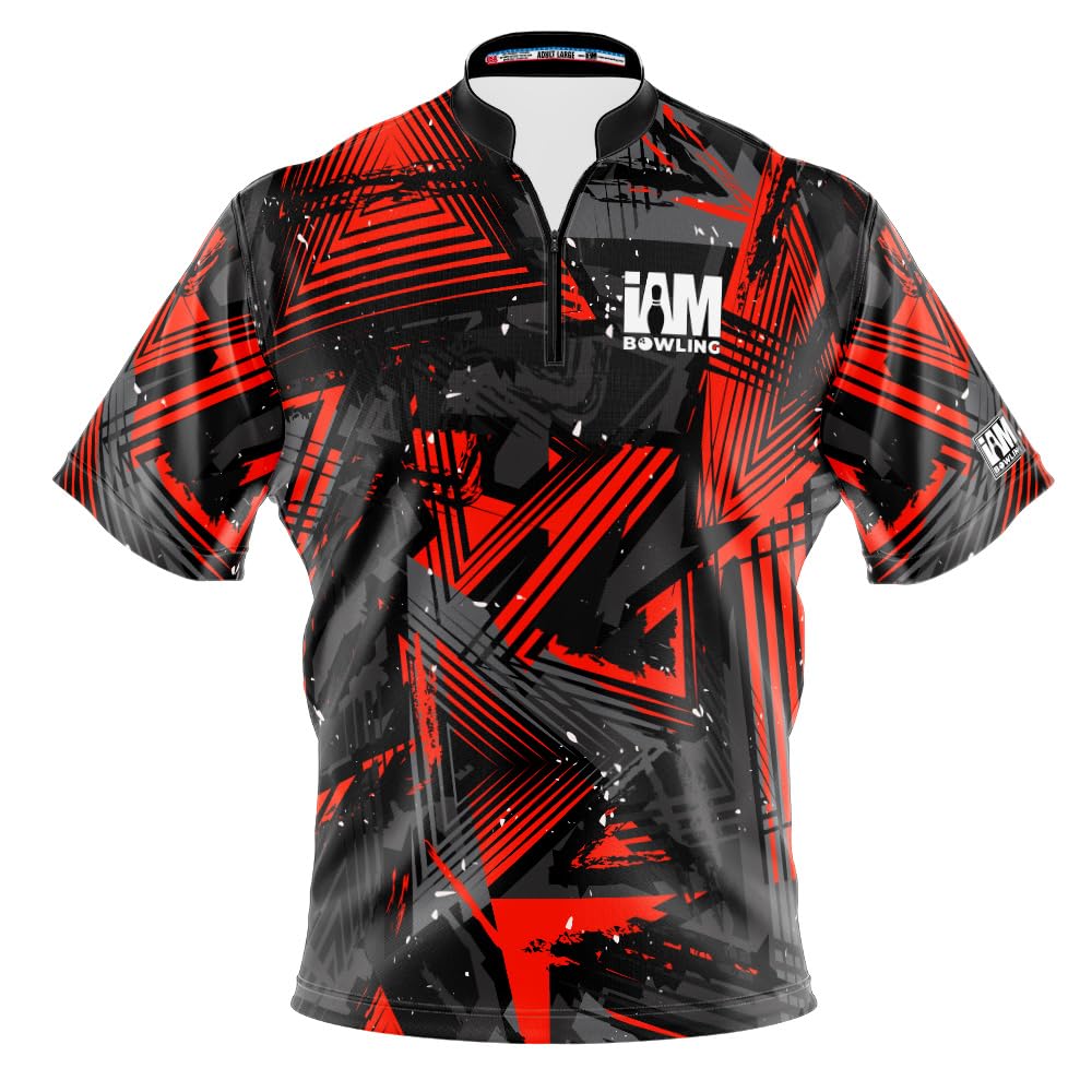 Logo Infusion Dye-Sublimated Bowling Jersey (Sash Collar) - I AM Bowling FUN Design 2015 - NO LOGO (4X-Large)