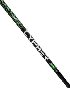 project x cypher 40 graphite driver shaft + adapter & grip (5.0 regular) (ping g410, g425)