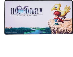 final fantasy v polyester gaming mouse pad