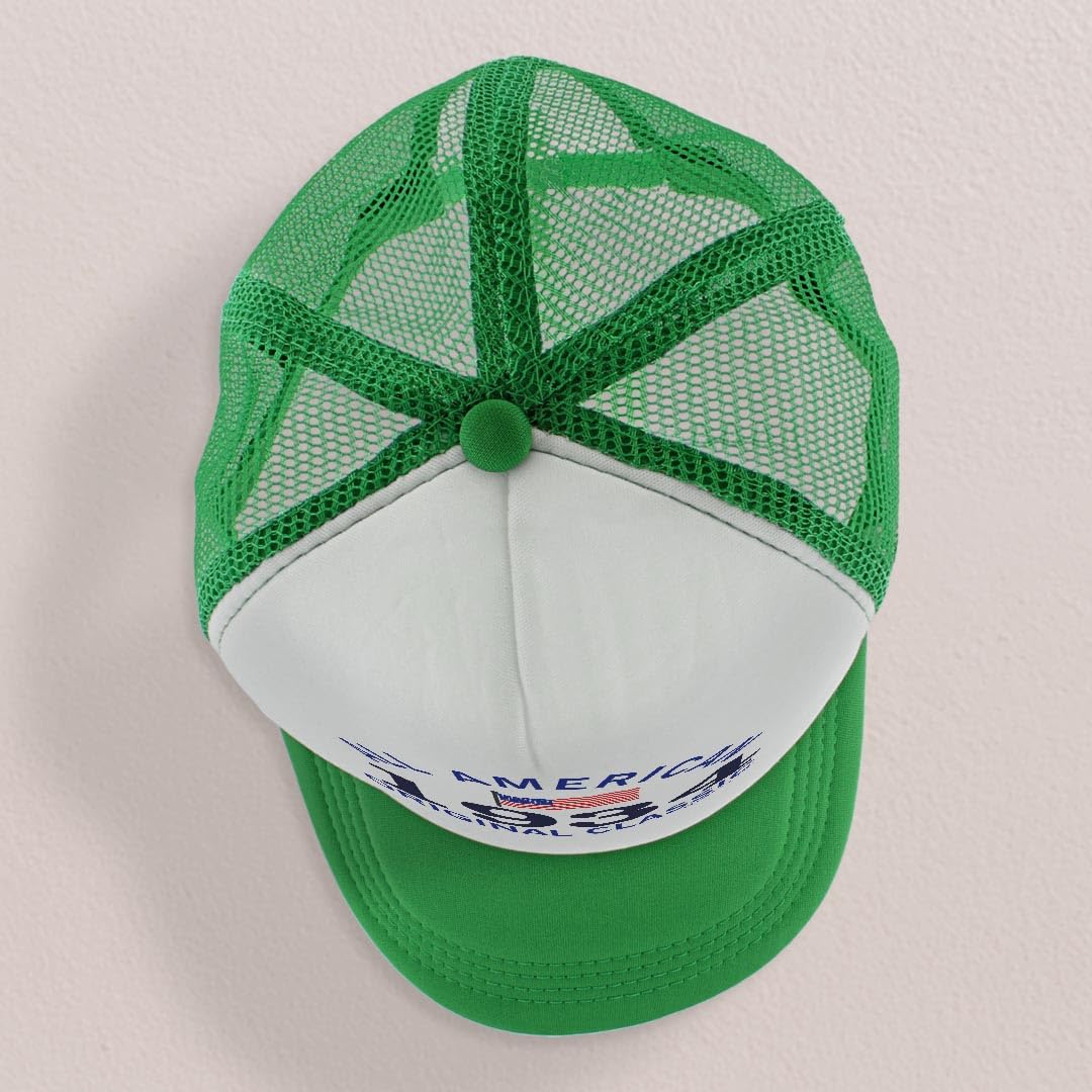 ThisWear 90th Birthday Gifts for All American 1934 Original Classic Turning 90 Birthday Party Trucker Hat Green