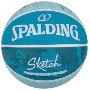 spalding sketch crack ball 84380z, unisex, piłki do koszykówki, blue, 7