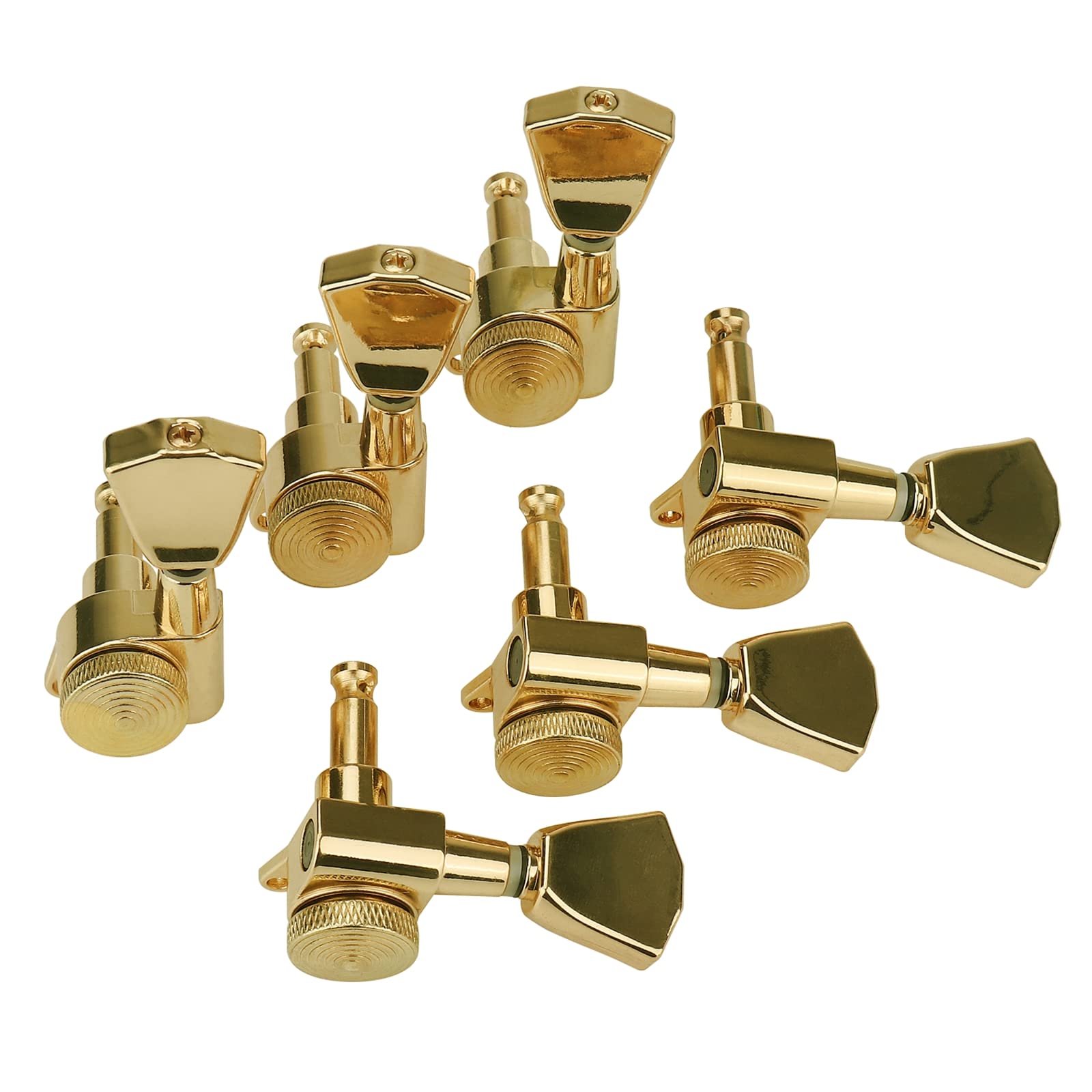 Lock Wilkinson JIN HO Tuners 3x3 Guitar Locking Tuners Tuning pegs Machine heads for Les Paul Guitar Gold JN04