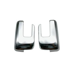 SZDEDA ABS Exterior Side Rearview Mirror Caps Cover Decorative Trim Fit for Ford F150 2021 2022 Car Accessories (Chrome)